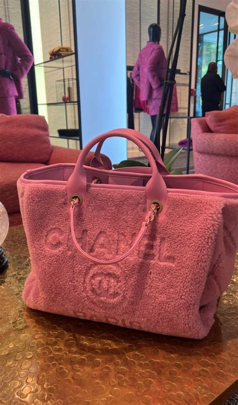 chanel sherpa bag|chanel pink ref purses.